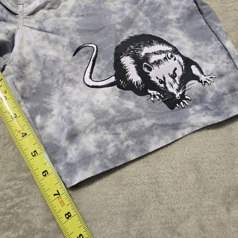Vitriol Creeper Madness Graphic Grey Wash Board Shorts Mens Size Small(30) Beach - Picture 4 of 7